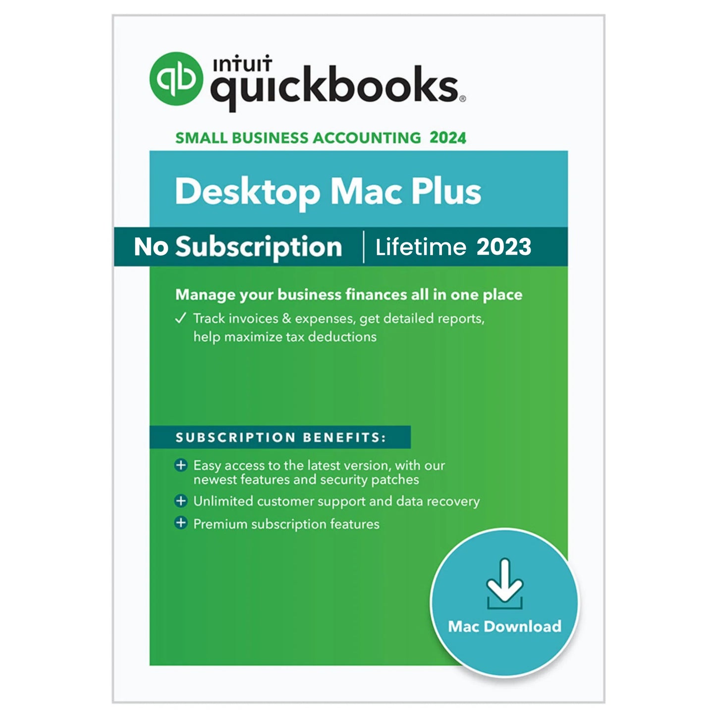 QuickBooks Desktop Mac Plus 2023 Permanent License